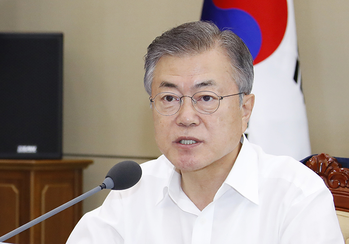President Moon Jae-in. (Yonhap News)